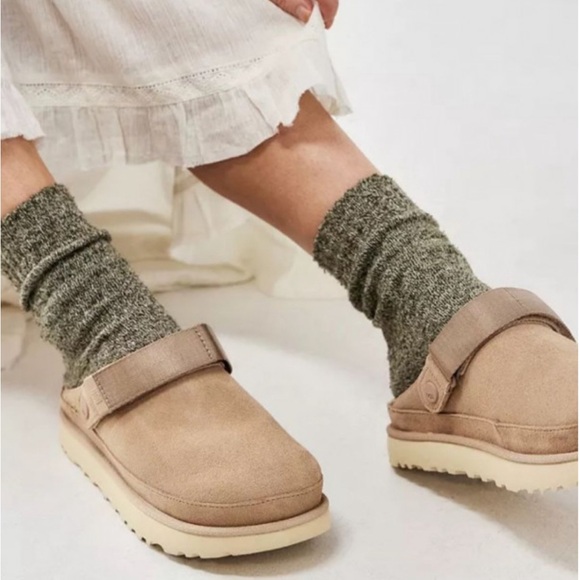 🧸BNIB Women’s Ugg Goldenstar Clogs - DRIFTWOOD - women’s 7🧸 - Picture 3 of 7